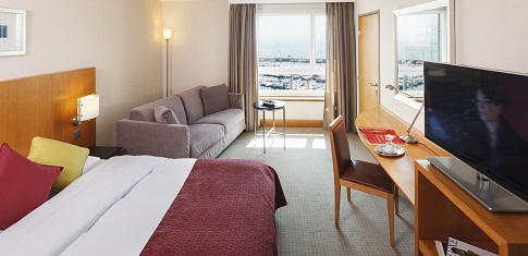 Family Connecting Room del hotel Mövenpick Lausanne