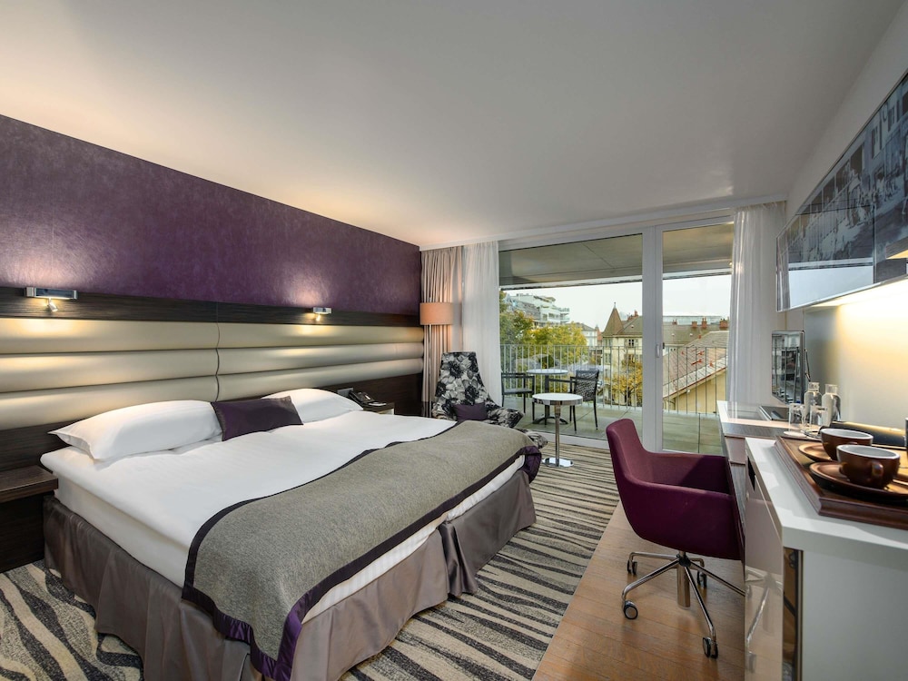 Premium Queen Bed del hotel Mövenpick Lausanne