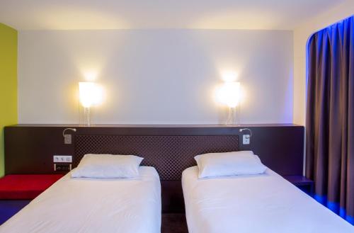Habitación Doble Estándar - 2 camas del hotel Ibis Styles Lorient Caudan. Foto 6