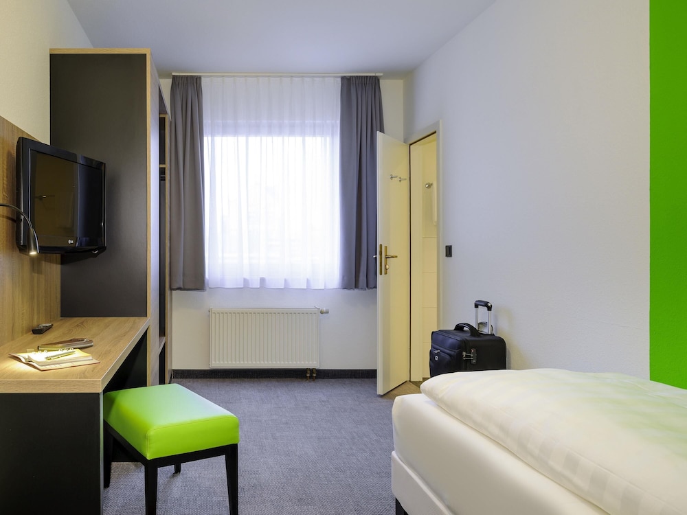 Habitación Estándar con 1 cama individual del hotel Ibis Styles Halle. Foto 5