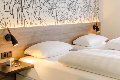 Habitación Estándar con 1 cama doble del hotel Ibis Styles Halle. Foto 12