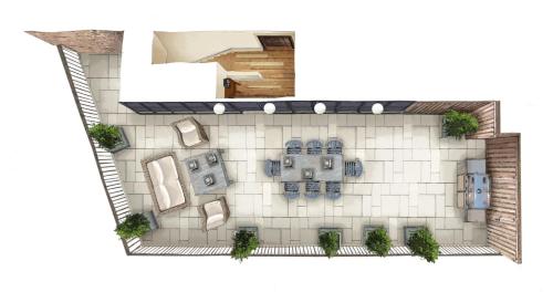 Duplex Terrace Suite del hotel THE NED NOMAD. Foto 3