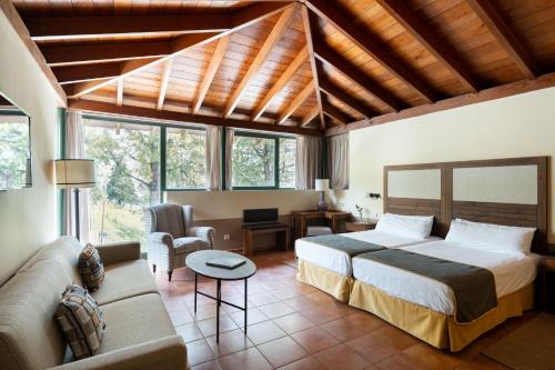 Habitación doble 2 Camas individuales del hotel Parador De Cruz De Tejeda. Foto 9