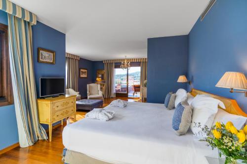 Suite con Jacuzzi privado del hotel Blancafort Spa Termal