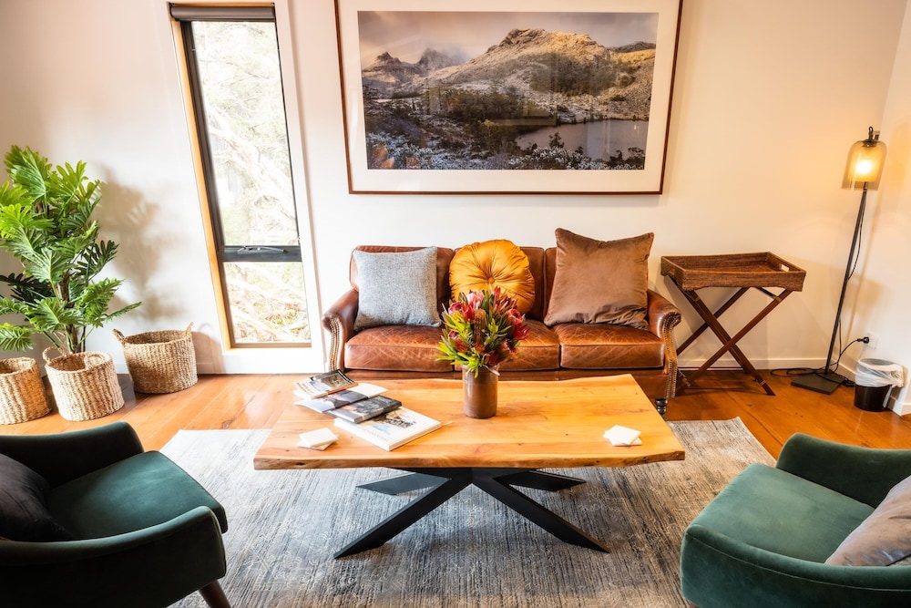 Suite Spa del hotel Peppers Cradle Mountain Lodge. Foto 6