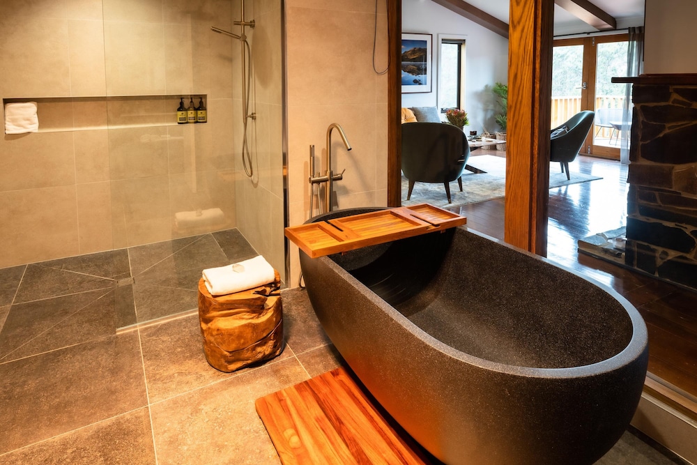Suite Spa del hotel Peppers Cradle Mountain Lodge. Foto 19