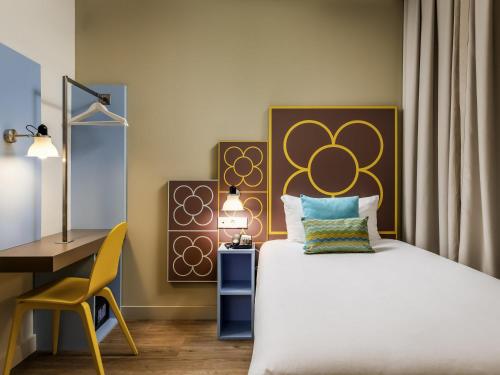 Habitación Individual del hotel Ibis Styles Barcelona Centre. Foto 4