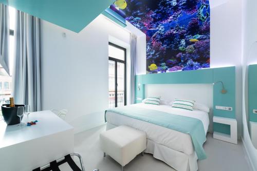 Habitación doble Vista ciudad 2 Camas individuales del hotel Hd Acuario Lifestyle