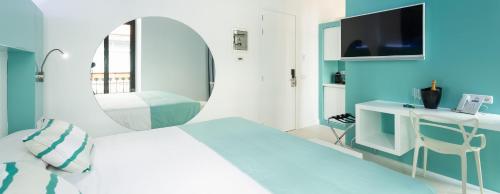 Habitación doble Vista ciudad 2 Camas individuales del hotel Hd Acuario Lifestyle. Foto 2