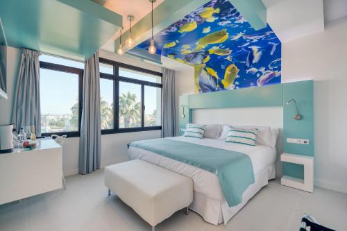 Habitación Doble con vistas al jardín del hotel Hd Acuario Lifestyle