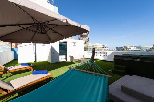 Suite Emblema Deluxe del hotel Hd Acuario Lifestyle. Foto 7