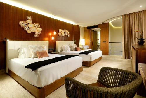 Suite Loft con jacuzzi y terraza del hotel TRS Coral Costa Mujeres. Foto 3