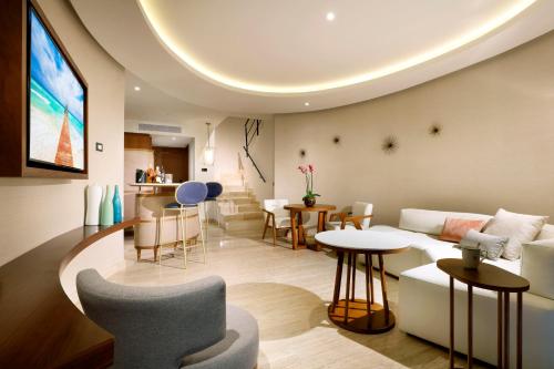 Suite Loft con vistas al océano - Junto a la playa del hotel TRS Coral Costa Mujeres. Foto 2