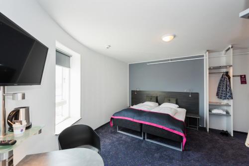 Habitación Captain - Cama doble del hotel Cabinn Copenhagen. Foto 2