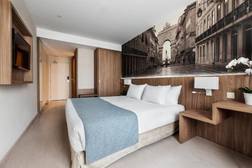 Habitación Doble - 1 o 2 camas del hotel Exe Saldanha. Foto 5