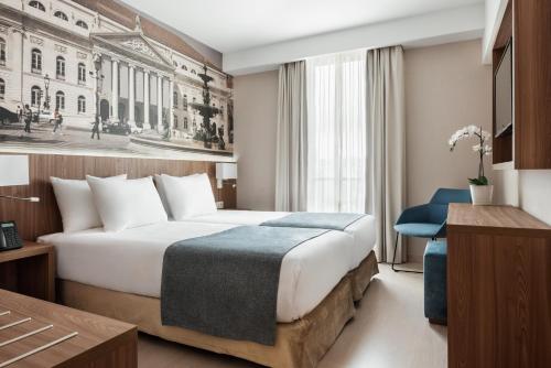 Habitación Doble - 1 o 2 camas del hotel Exe Saldanha. Foto 6