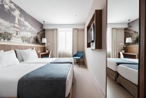 Habitación Doble - 1 o 2 camas del hotel Exe Saldanha. Foto 13