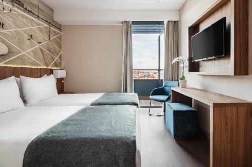 Habitación Doble - 1 o 2 camas del hotel Exe Saldanha. Foto 17