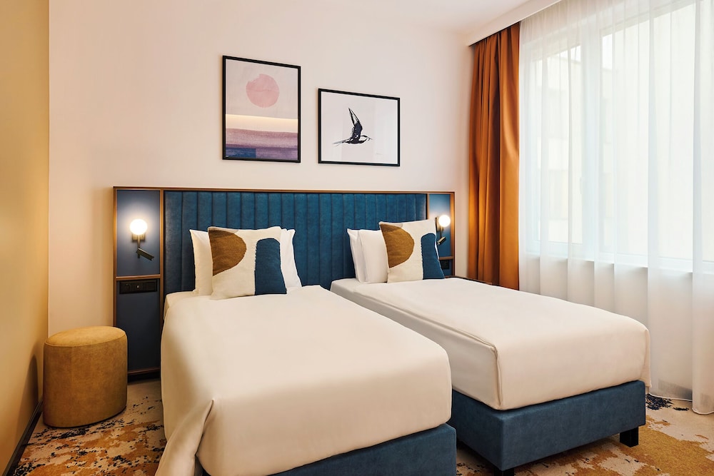 Habitación Premium con 2 camas individuales del hotel D8. Foto 1