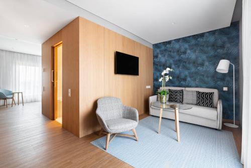 Suite Junior Deluxe del hotel Eurostars Matosinhos. Foto 3