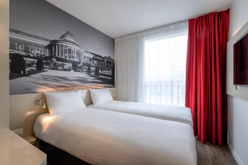 Habitación Doble - 2 camas del hotel B and B Brussels Centre Gare du Midi. Foto 3