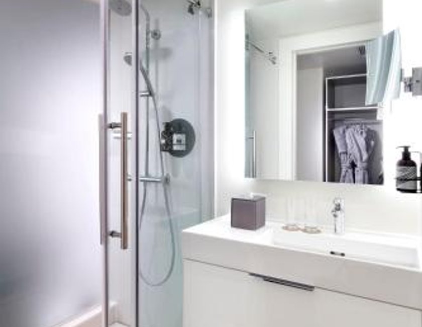Habitación The INNSiDE con 2 camas dobles del hotel Innside New York NoMad. Foto 3