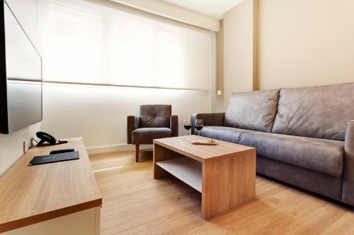 Apartamento 1 cama doble del hotel Sercotel Logroño Suites. Foto 1