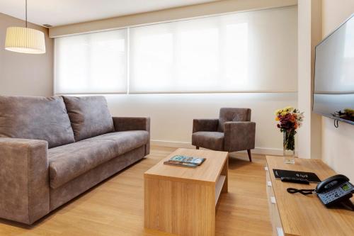 Apartamento 1 cama doble del hotel Sercotel Logroño Suites. Foto 3