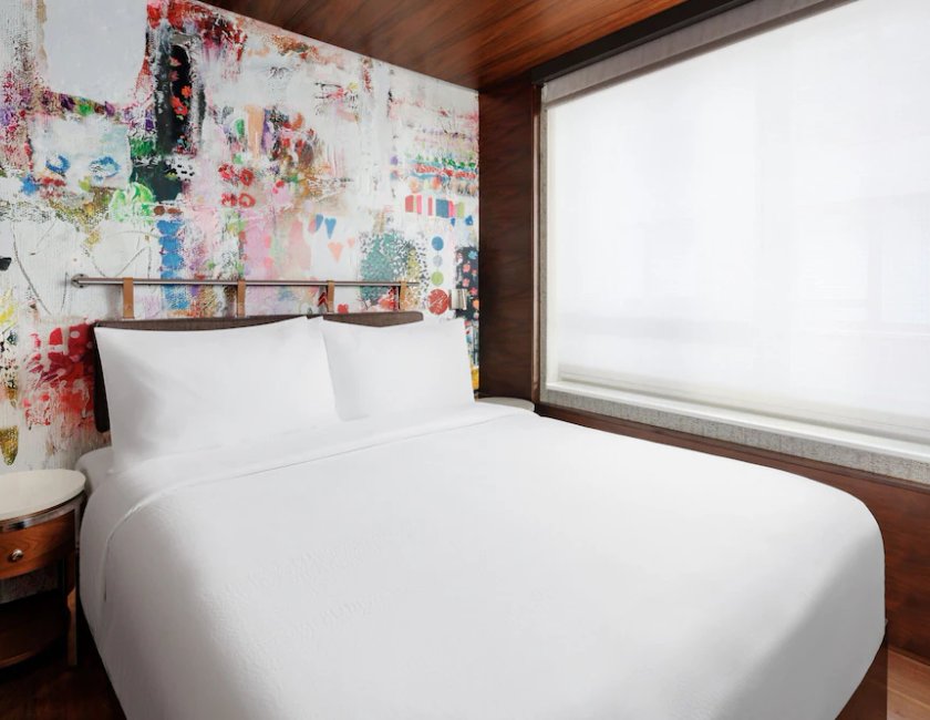 Habitación, 1 cama de matrimonio del hotel SpringHill Suites by Marriott New York Manhattan/Times Square South