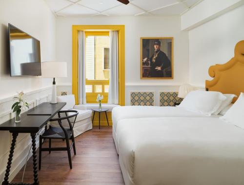 Habitación Doble con vistas a la ciudad - 1 o 2 camas del hotel H10 Casa De La Plata. Foto 2