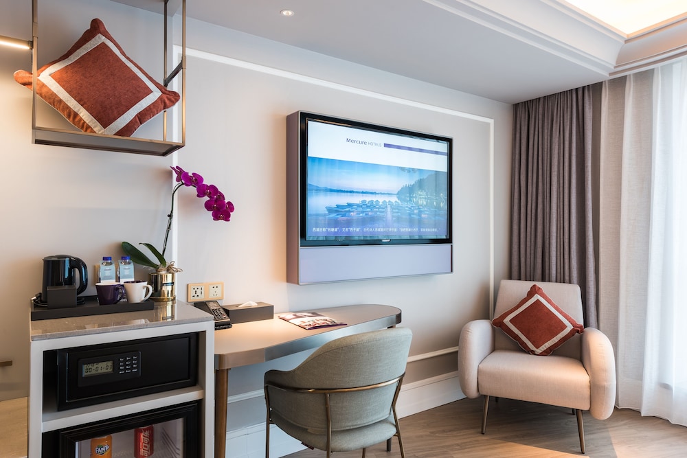 Privilege, Habitación, 2 camas individuales del hotel Mercure Hangzhou West Lake. Foto 5
