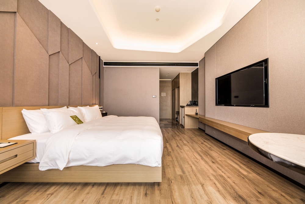 Habitación Superior con 1 cama king - size del hotel Mercure Xian Hi Tech Zone. Foto 1