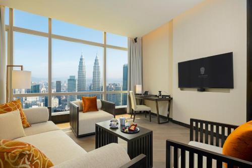 Suite Sanctuary del hotel Banyan Tree Kuala Lumpur. Foto 3