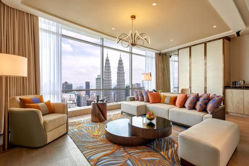 Suite Sky Sanctuary del hotel Banyan Tree Kuala Lumpur. Foto 1