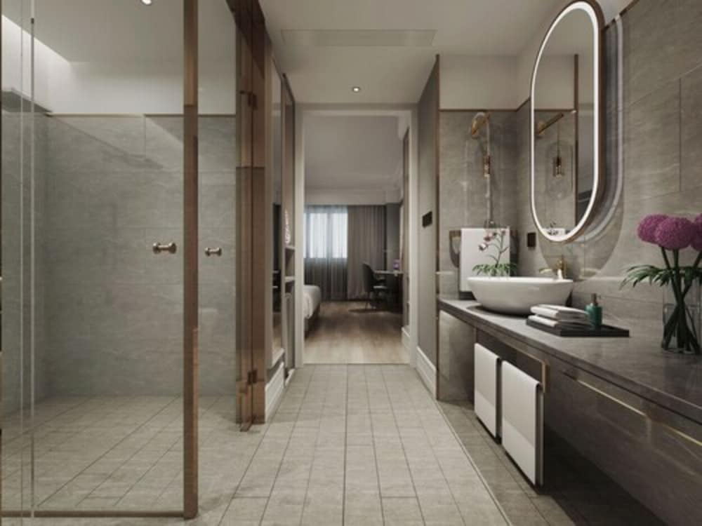 Privilege, Habitación, 1 cama de matrimonio grande del hotel Mercure Suzhou Jinji Lake. Foto 5