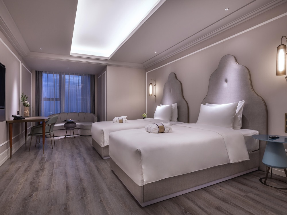 Privilege, Habitación, 2 camas individuales del hotel Mercure Suzhou Jinji Lake. Foto 1
