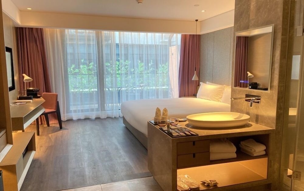 Privilege, Habitación Confort, 1 cama de matrimonio grande del hotel Mercure Suzhou Downtown