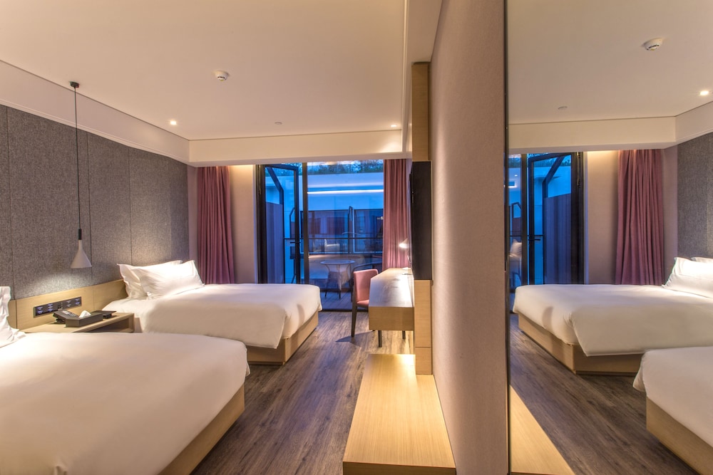 Privilege, Habitación, 2 camas individuales del hotel Mercure Suzhou Downtown. Foto 1