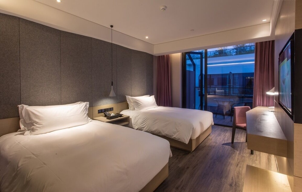 Privilege, Habitación, 2 camas individuales del hotel Mercure Suzhou Downtown. Foto 5