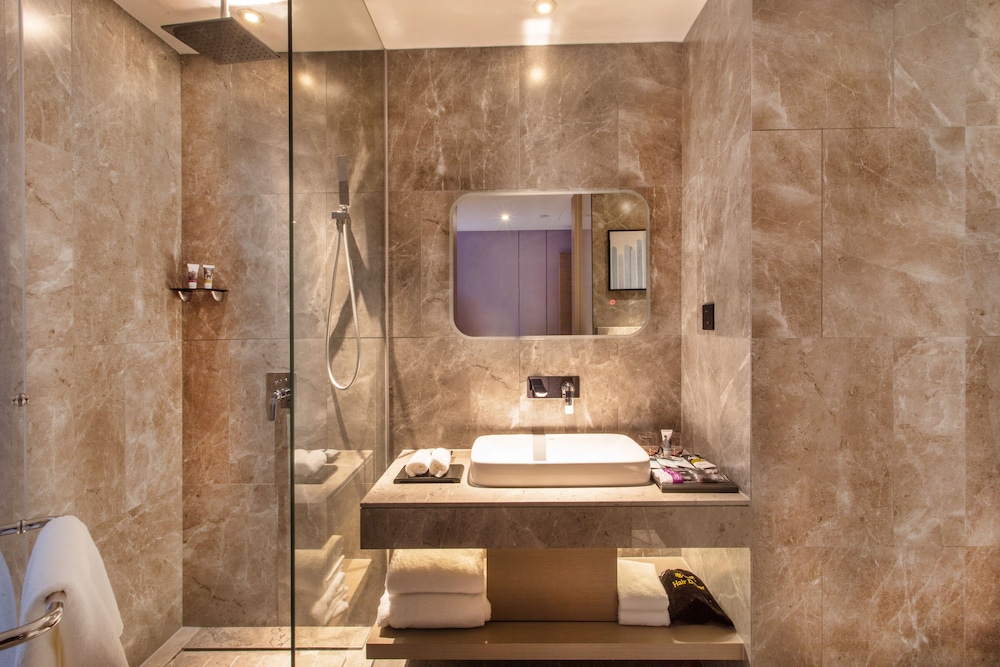 Privilege, Habitación, 2 camas individuales del hotel Mercure Suzhou Downtown. Foto 8