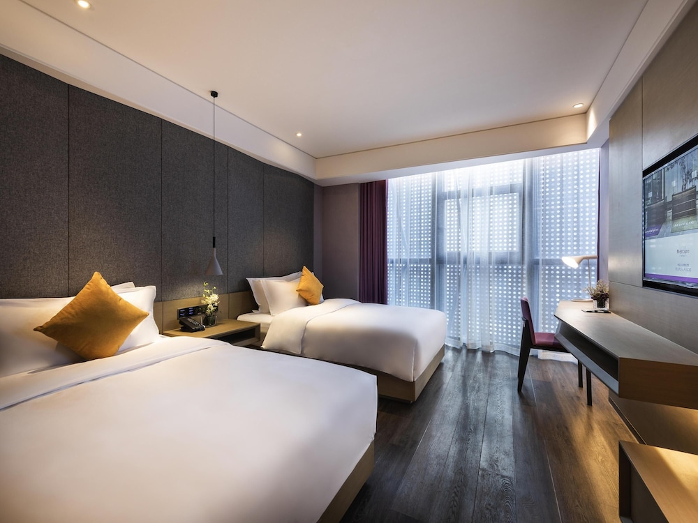 Habitación superior, 2 camas individuales del hotel Mercure Suzhou Downtown