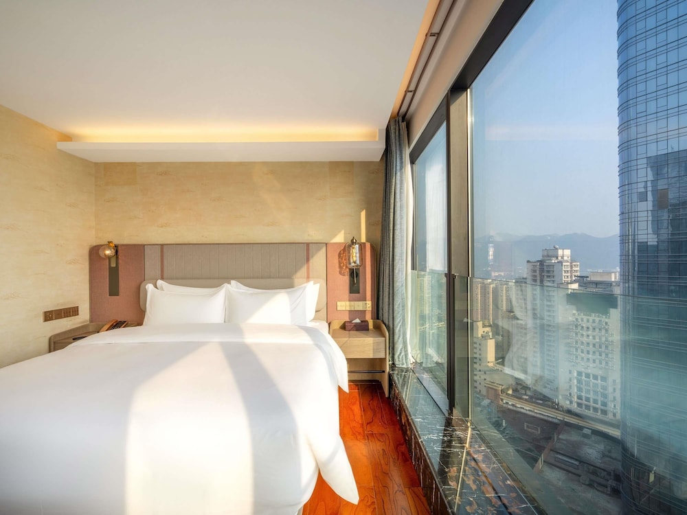 Habitación Deluxe, 1 cama de matrimonio grande, vistas a la ciudad del hotel Mercure Chongqing Downtown