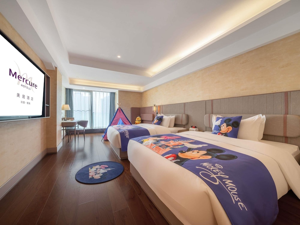 Habitación familiar, 2 camas individuales, vistas a la ciudad del hotel Mercure Chongqing Downtown