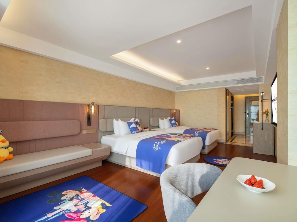 Habitación familiar, 2 camas individuales, vistas a la ciudad del hotel Mercure Chongqing Downtown. Foto 3