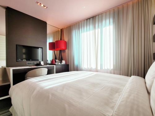 Habitación Business con cama extragrande del hotel The Plaza Seoul, Autograph Collection