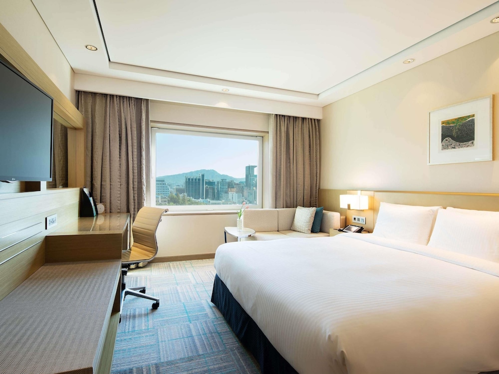 Habitación Ejecutiva con 1 cama queen del hotel Novotel Ambassador Seoul Gangnam
