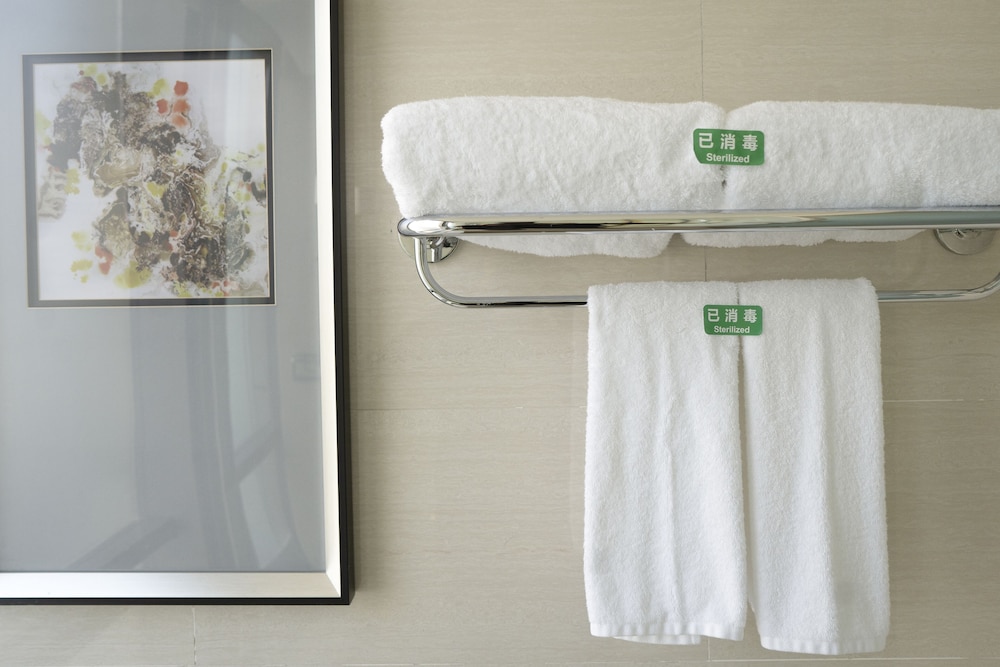 Habitación Estándar con 2 camas individuales, Vistas al Jardín del hotel Novotel Guiyang Panjiang. Foto 5