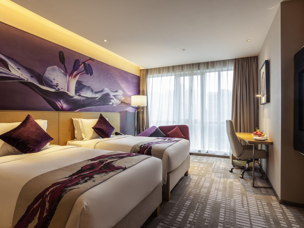 Habitación estándar con 2 camas individuales del hotel Novotel Zhengzhou Airport