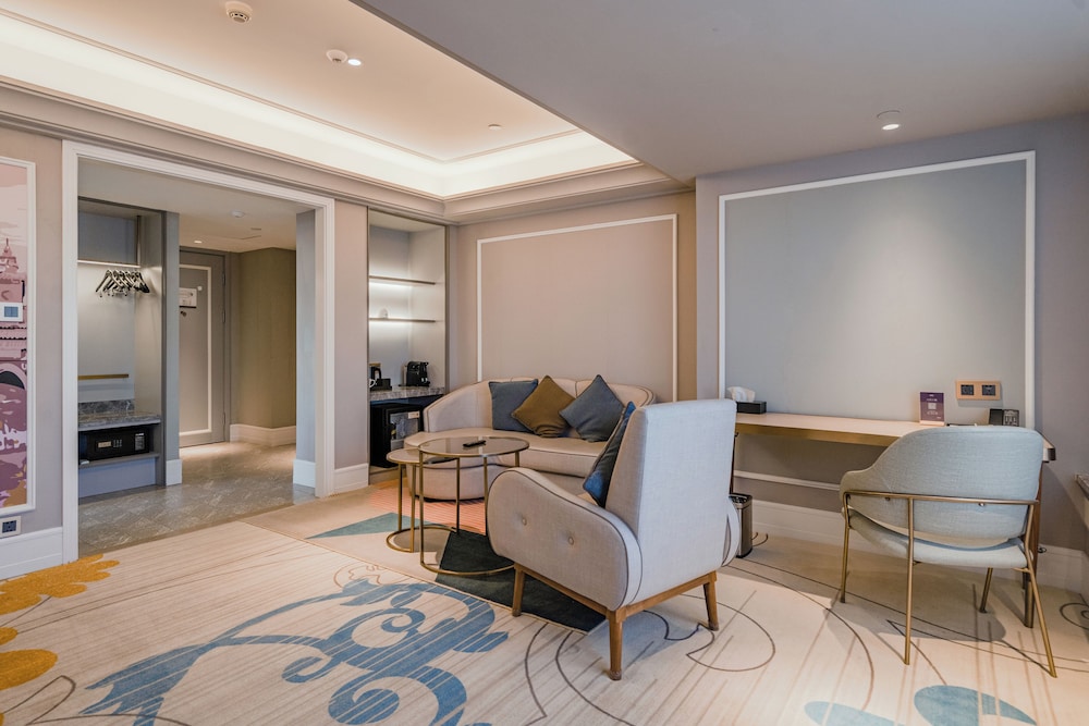 Privilege, Suite, 1 cama de matrimonio grande del hotel Mercure Hohhot Downtown. Foto 1