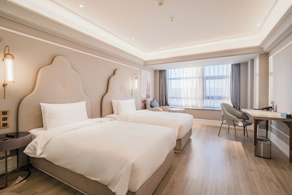 Habitación superior con 2 camas individuales, 2 camas individuales del hotel Mercure Hohhot Downtown